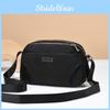 Canvas Shoulder Bag 2023 New Oxford Cloth Lightweight Casual Middle-aged Mother Bag Nylon Women's Bag Black Urban Minimalist Style