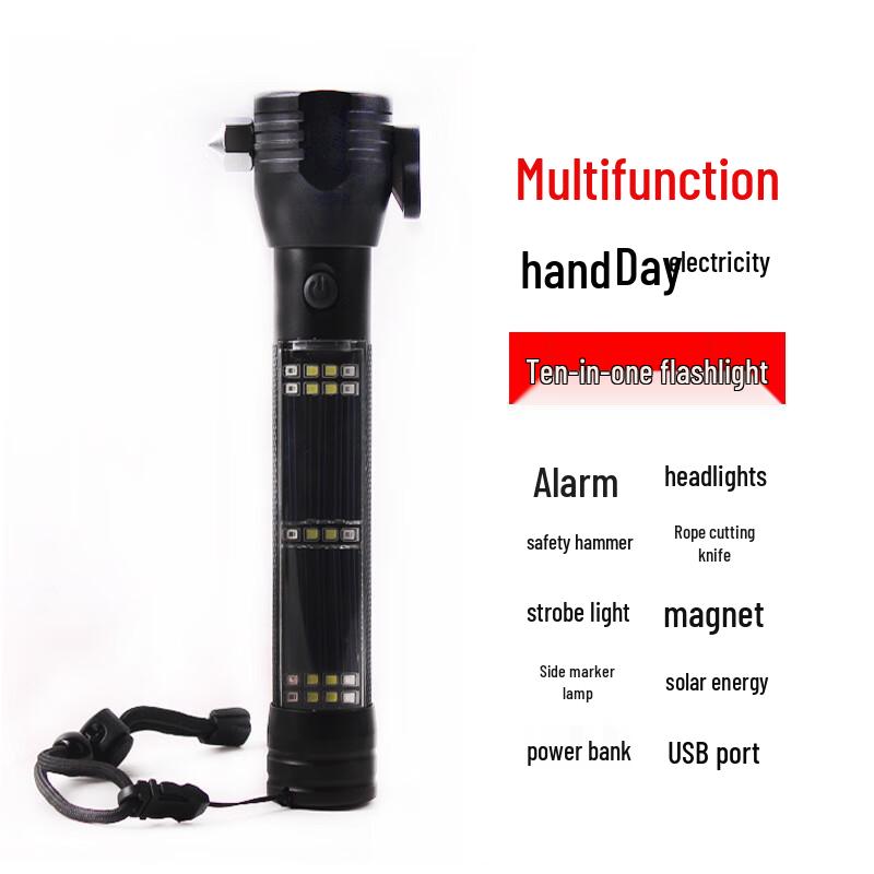 10-in-1 Car Emergency Safety Tool Standard