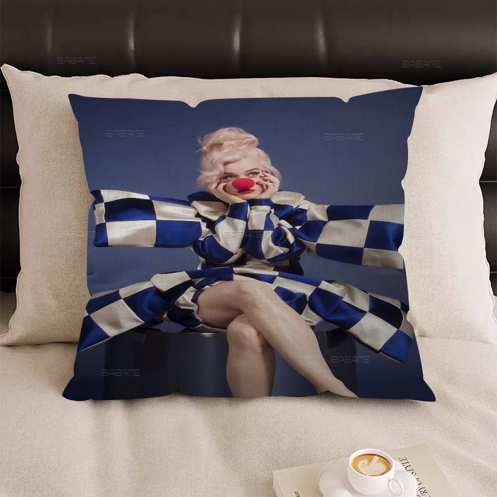 Singer KKaty PPerry Pillow Gifts Home Office Furnishings Bedroom Sofa Car Cushion Cover Case xcm