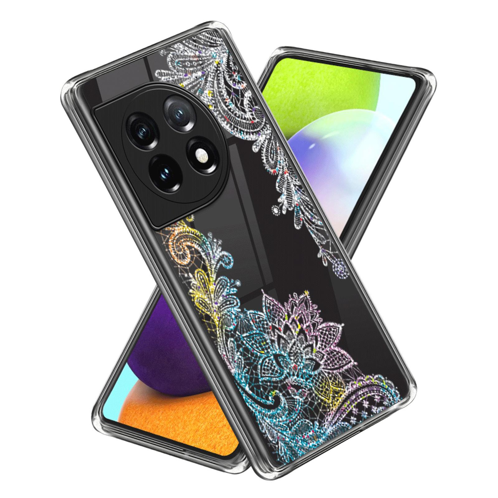 

For OnePlus Ace 3 5G/12R 5G TPU Case Pattern Printing Protective Phone Cover Floral Dream