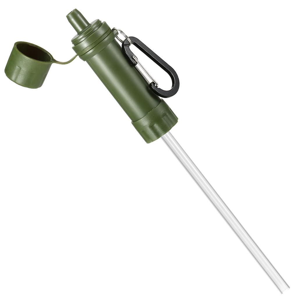Outdoor Water Straw Water Filtration System Water Purifier for Emergency Camping Traveling Backpacking
