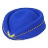 Stewardess Hats Air Hostess Costume Scarf for Masquerades Party Cosplay