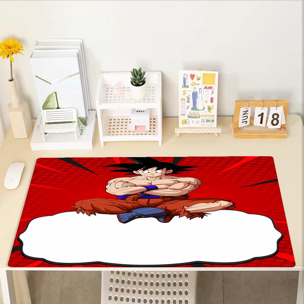 Dragon Ball Theme Mouse Pad, Non Slip Rubber Base, Multifunctional Office & Home Decor, Perfect for Workspace Personalization.