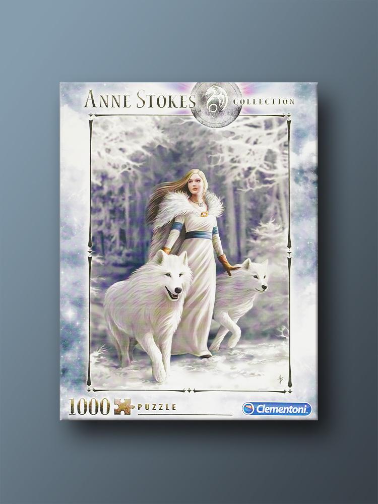 Anne Stokes: Winter s Guardian 1000-piece Clementoni Jigsaw Puzzle