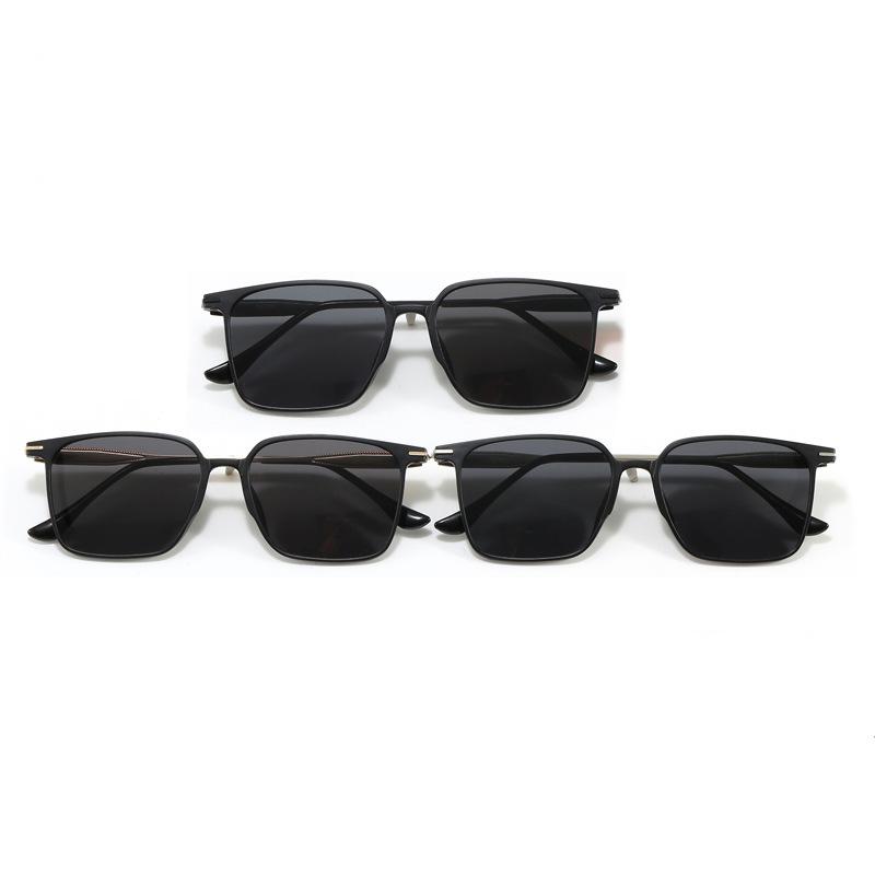 Unisex New Retro Square Frame UV400 Polarized Sunglasses Outdoor Driving Anti-UV Sun Glasses Personalized Sunscreen HD Eyewear