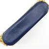 Valentino Garavani Studs ChainShoulder Shoulder Bag Navy blue lambskin Women Used