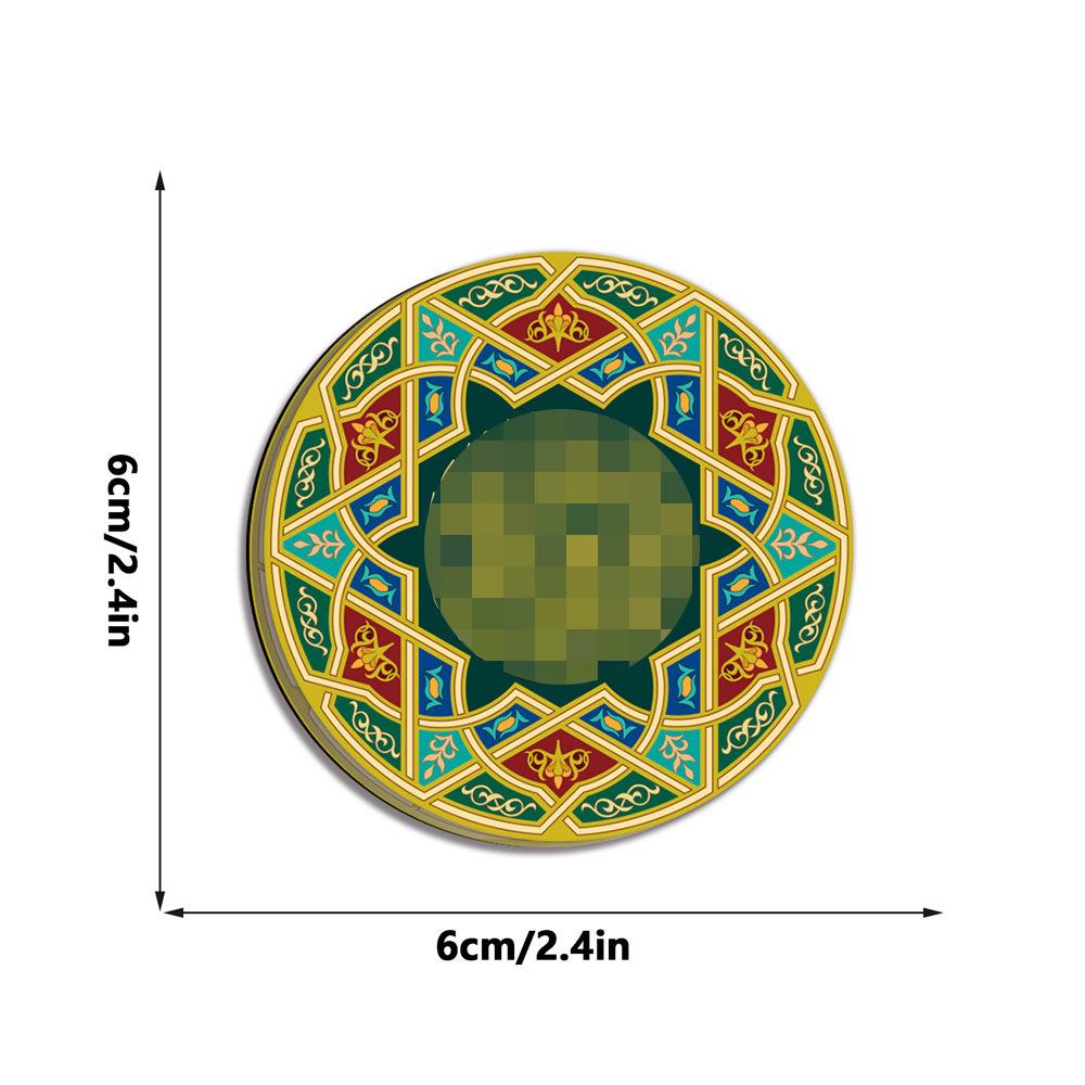 Middle Eastern Ethnic Style Acrylic Fridge Magnet Festival Home Decoration Sticker