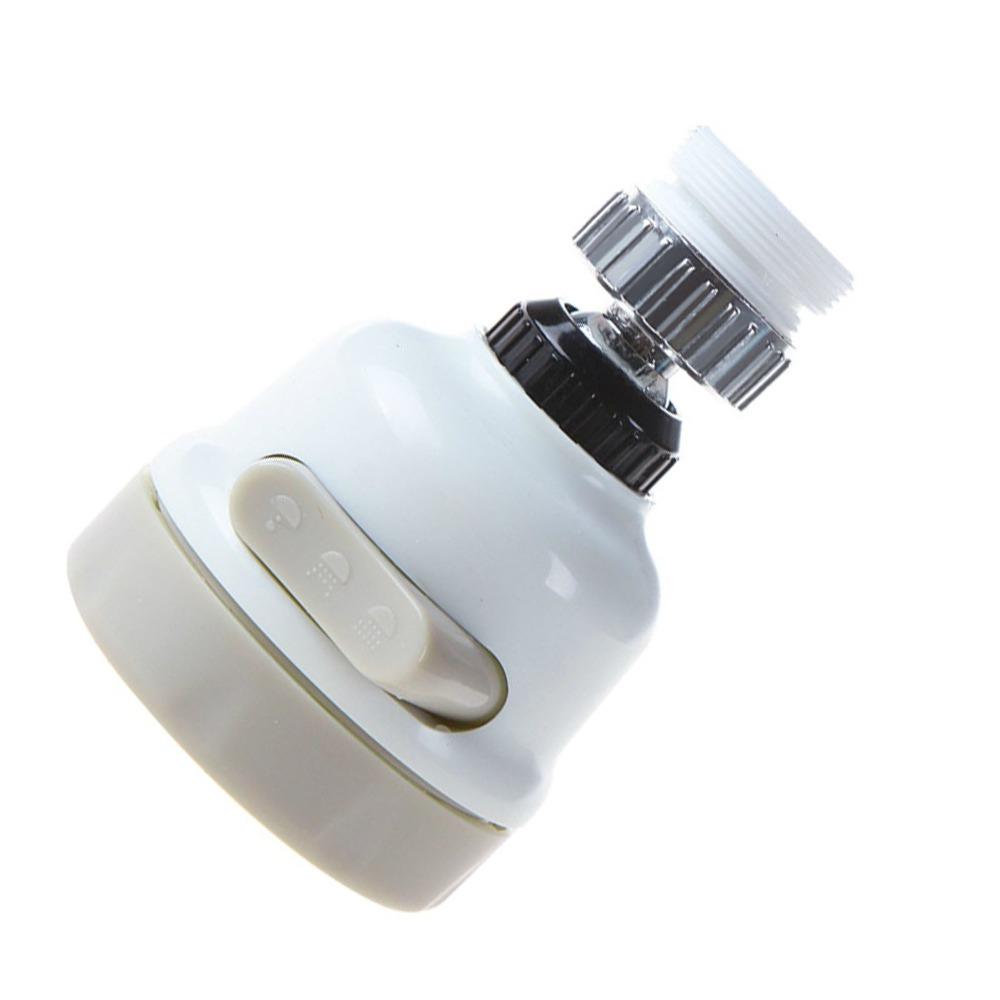 White Kitchen Water Saving Tap Extender Balcony Washing Basin Water Outlet Extension