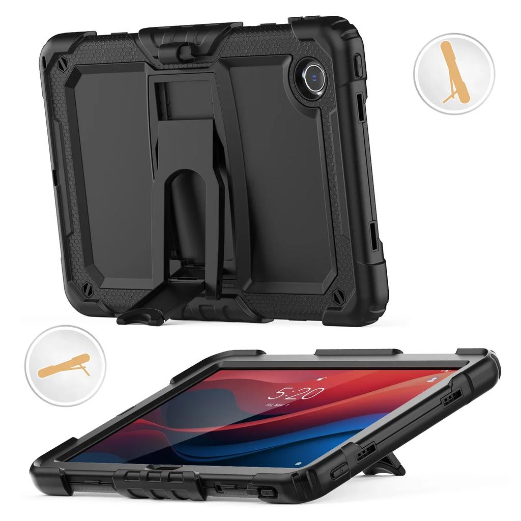 Für Tab M11 11 Zoll Hülle mit Ständer für Xiaoxin Pad 11 3-Schichten Silikon PC Hybrid Stoßfeste Ständer Hautabdeckung