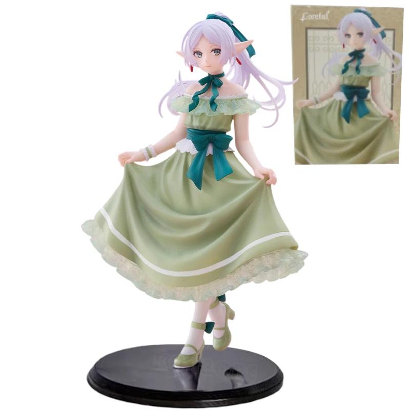 Frieren Volledige Jurk Versie. Coreful Figuur Sousou no Frieren Anime PVC Verzamelmodel Decoratie Speelgoed Cadeau