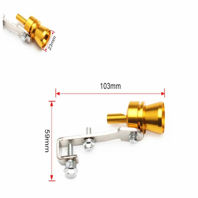 Car exhaust tail throat voice changer for Jeep Grand Cherokee Patriot Renegade Compass Commander Wrangler Rubicon SAHALA