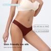 Perizoma senza cuciture da donna, a vita bassa, sexy, in tinta unita, colore arcobaleno, intimo da donna