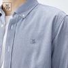 Marc O'Polo Men's Fine Cotton Houndstooth Casual Long Sleeve Shirt