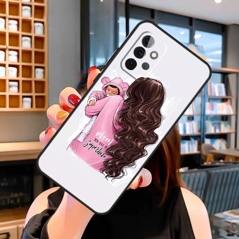 Mom Daughter Girl Son Dad Case For Samsung Galaxy A14 A34 A54 A31 A41 A51 A71 A13 A33 A53 A12 A22 A32 A52 S Cover