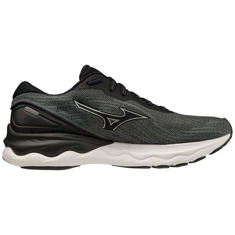 Mizuno Scarpe da Corsa Casual Basse da Uomo Wave Skyrise 3 con Piastra in Carbonio Nero J1GC220904