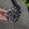 1 Pair  Aluminum Alloy Bike Bicyle Large Clipless Pedal Platform Adapters for SPDBlack
