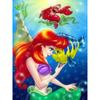 Disney La Sirenetta Ariel Collezione Oceano Pittura Diamante 5D Piena di Diamanti Fai da Te Pittura Diamante Fatta a Mano Cartone Animato Decorazione Kit Pittura