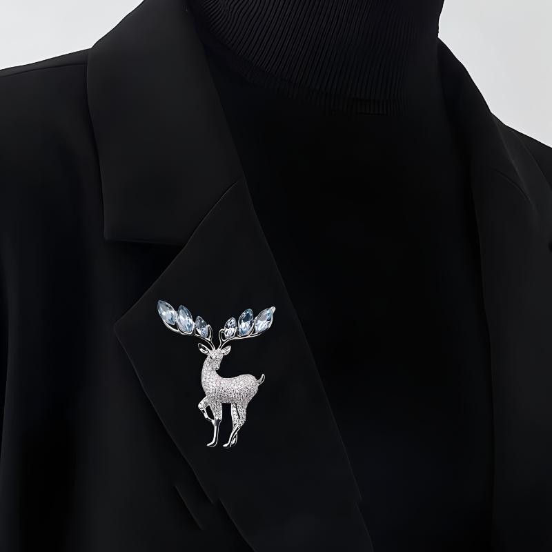 Attractive Elk High-end Female Exquisite Animal Sense Brooch