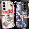 One P-Piece Sun God Nika Luffy Phone Case For Samsung S26 S25 S24 S23 S21 S20 Ultra For Galaxy S25 S24 FE S26 Plus Funda Cover