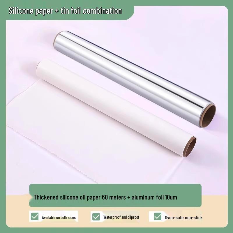 Silicone Oil-Absorbing Baking and BBQ Paper for Oven and Air Fryer