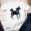 Realistic Black Arabian Horse Arabian Horse Funny Unisex T-shirt