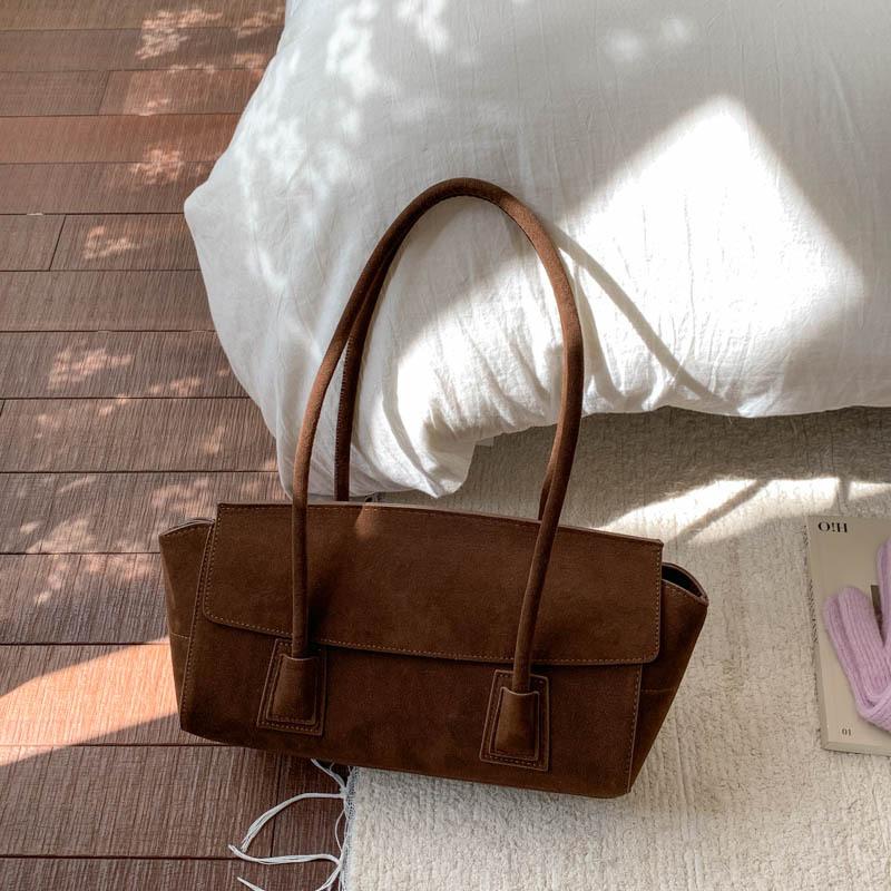 

Модная сумка-тоут в стиле ретро, одноплечная, подмышечная, для поездок на работу, повседневная сумка большой вместимости кофейный