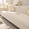 Sofa Cushion Four Seasons Universal Chenille Non-Slip Simple Modern Nordic Solid Color High-End Universal Sofa Cover Cover Cloth