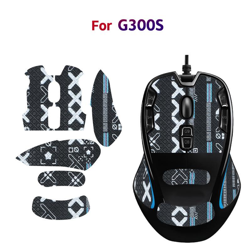 Anti-Slip Mouse Grip Tape Skate For Logitech G300S Gaming Mouse Suck Sweat Sticker For Computer E-Sports Gamer
