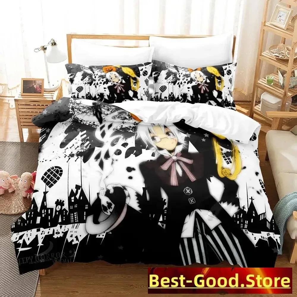 New D.Gray-man Bedding Set Single Twin Full Queen King Size Bed Set Adult Kid Bedroom Duvetcover Sets Anime Parure De Lit Bed