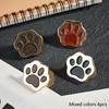 New 1/4pcs Metal Cat Paw Binder Clips Bill Binder Clip Foldback Notes Letter File Paper Clip Binding Securing Clip Office School