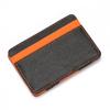 PU Leather Mini Wallets Ultra Thin 2025 New Men Male Small Magic Zipper Coin Purse Pouch Plastic Credit Bank Card Case Holder