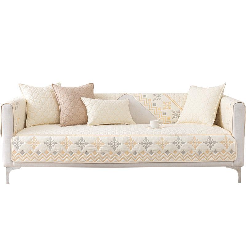Sofa Cushion Universal In All Seasons, Light Luxury In Summer, American Bohemian Non-Slip Fabric Cover Towel, Seat Cushion Cushion Cover