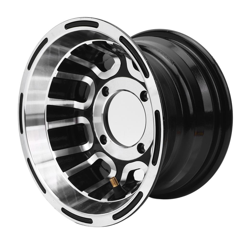 ATV Wheel Rim 8 Inch 4 Hole Aluminum Alloy Stylish Look Enhanced Performance Go Kart Wheel Rim for Quad Bike Golf Cart