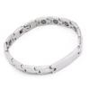 Men Magnetic Therapy Bracelet AntiFatigue Muscle Tension Relief Titanium Steel Bracelet