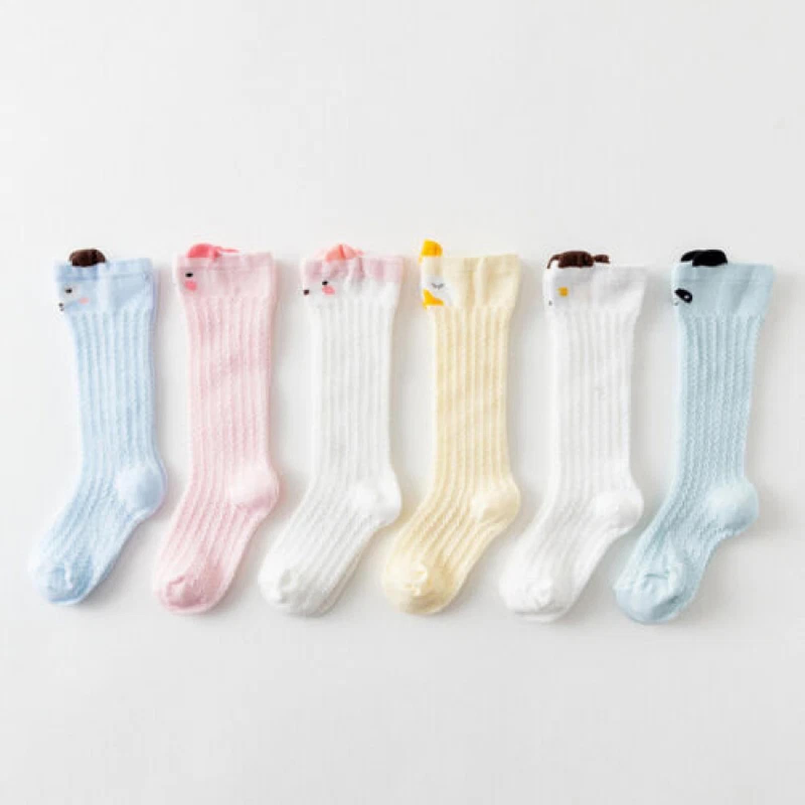 

Baby Girls Toddler Infants Animal Cotton Stockings Knitted Knee High Long Socks S