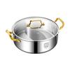 Wutuo 316 Stainless Steel Twin Compartment Hot Pot