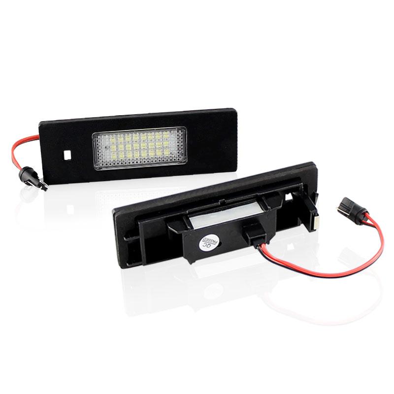 

2PCS 12V White Led Number License Plate Light Lamp for BMW 1 Series E81 2006-2012 E87/E87N 2004-2012 F20 F21 2011-2020