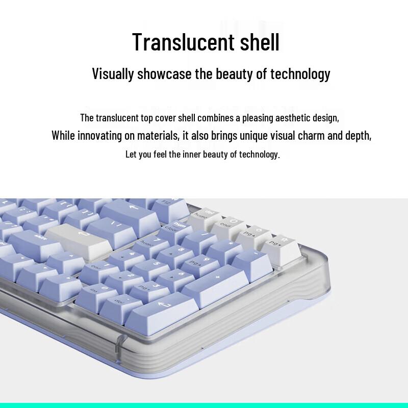 Logitech ALTO KEYS K98M Amber Series Custom Wireless Mechanical Keyboard