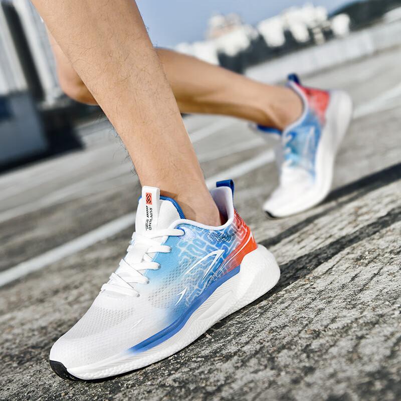 

Кроссовки мужские летние профессиональные марафонские амортизирующие с отскоком дышащая сетка спортивные модные кроссовки марафонские кроссовки 44