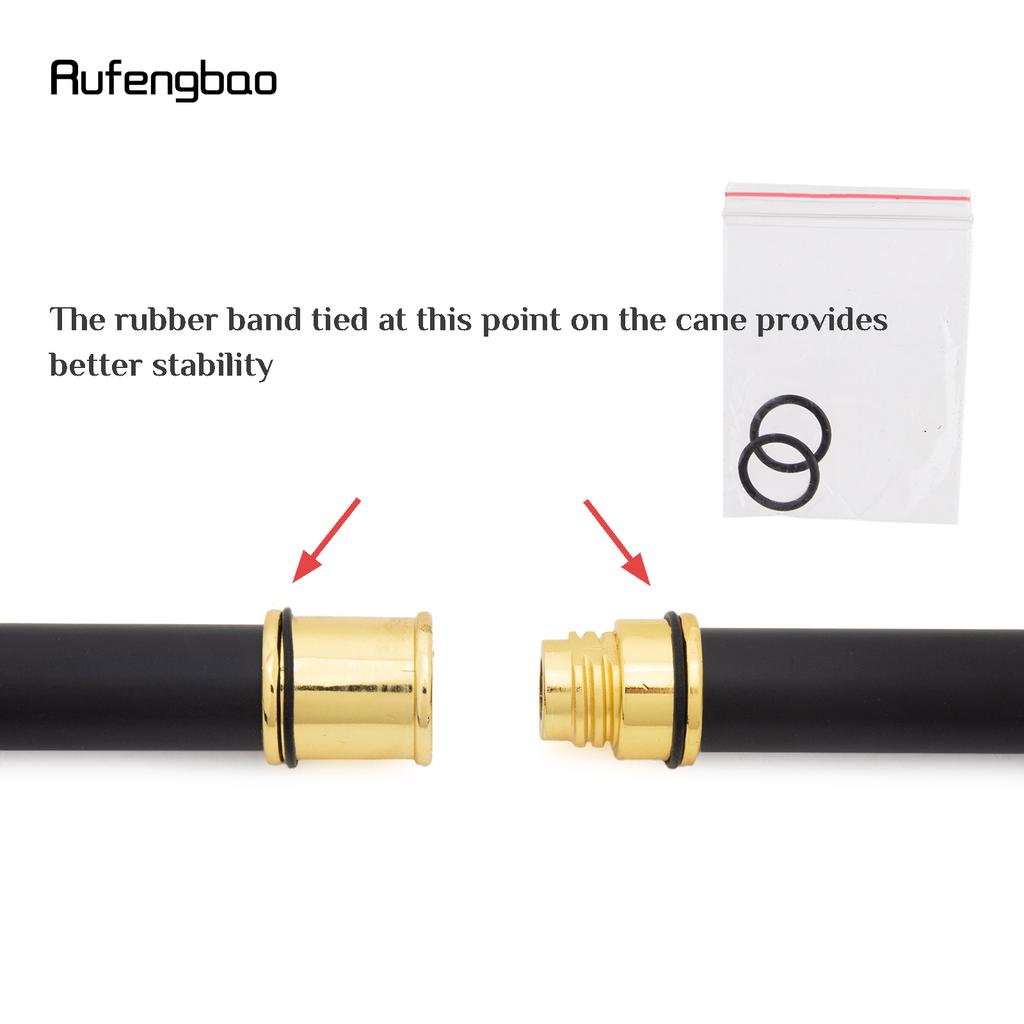 Golden Black Dragon Head Walking Cane Fashion Decorative Steel Stick Gentleman Elegant Cosplay Cane Knob Crosier Cane 93cm