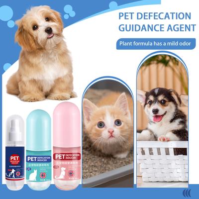 Haustier Hund Induktor, Einfache Anleitung, Haustier Pipi An Einer Festgelegten Stelle, Hundezubehör Positionierung Defäkationsinduktor Welpentraining Pipi-Unterlagen 60ml
