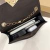 Bag New Square Lock Chain Embroidered Small Square Bag Fashion G Gift Bag Change Bag Women's Bag