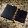 Full Grain Genuine Leather Pencil Pouch with Credit Card Slots Luxury Fountain Pen Sleeve School Office Luxury Gift Crafts