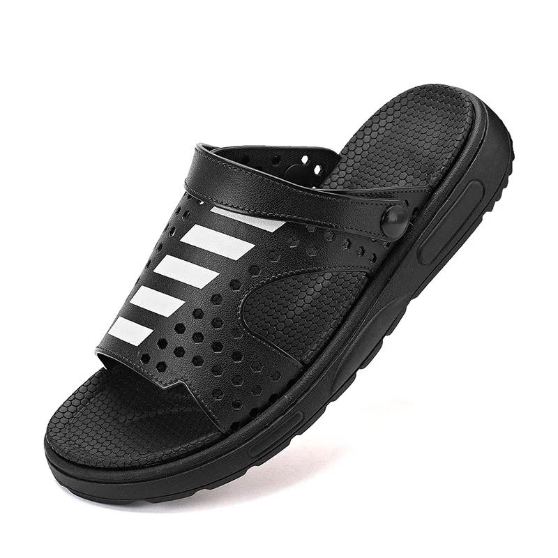 Fashion 2024 Summer Men Slippers Breathable Sports Slides Outdoor Sneakers Casual Fashion Shoes Open Toe Slides Luxury Brand Slides