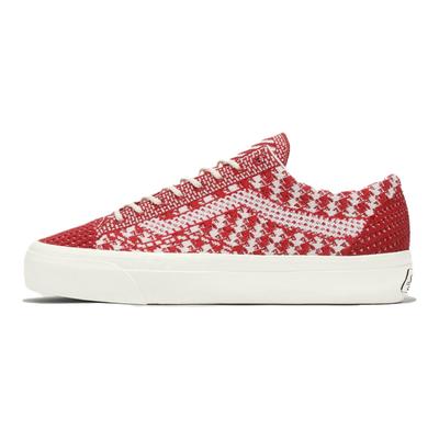 Old Skool 36 Engineered Knit Chili Pepper Unisex Sneakers Chili-Pepper-Red White VN000D8HESW