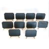 Mini Chalkboard with Stand Reusable Small Blackboard Ornament Erasable Wooden Message Board Sign Desktop Decoration