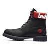 Timberland 6 Inch Warm Durable Comfortable Mid-Calf Outdoor Boots Men boots Black A1QTV