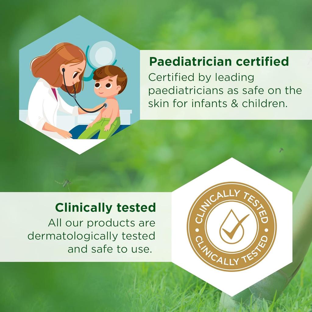 Dabur Odomos Naturals Mückenspray 100ml Lang anhaltender Schutz