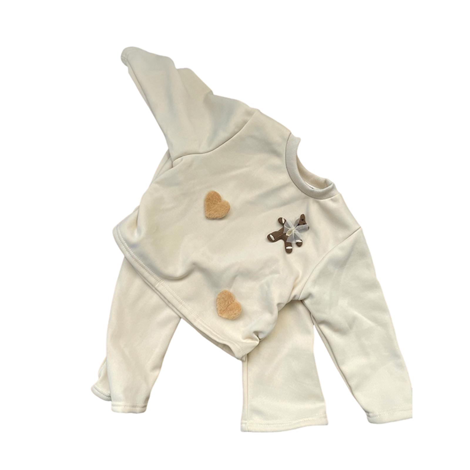 

Зимний комплект для девочек: флисовый топ и штаны, двухпредметный набор 100