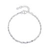 Women Bracelet Twisted Water Wave Adjustable with Extended Length Polished Lightweight Wrist Jewelry Anniversary Gift Lightweight Bangle